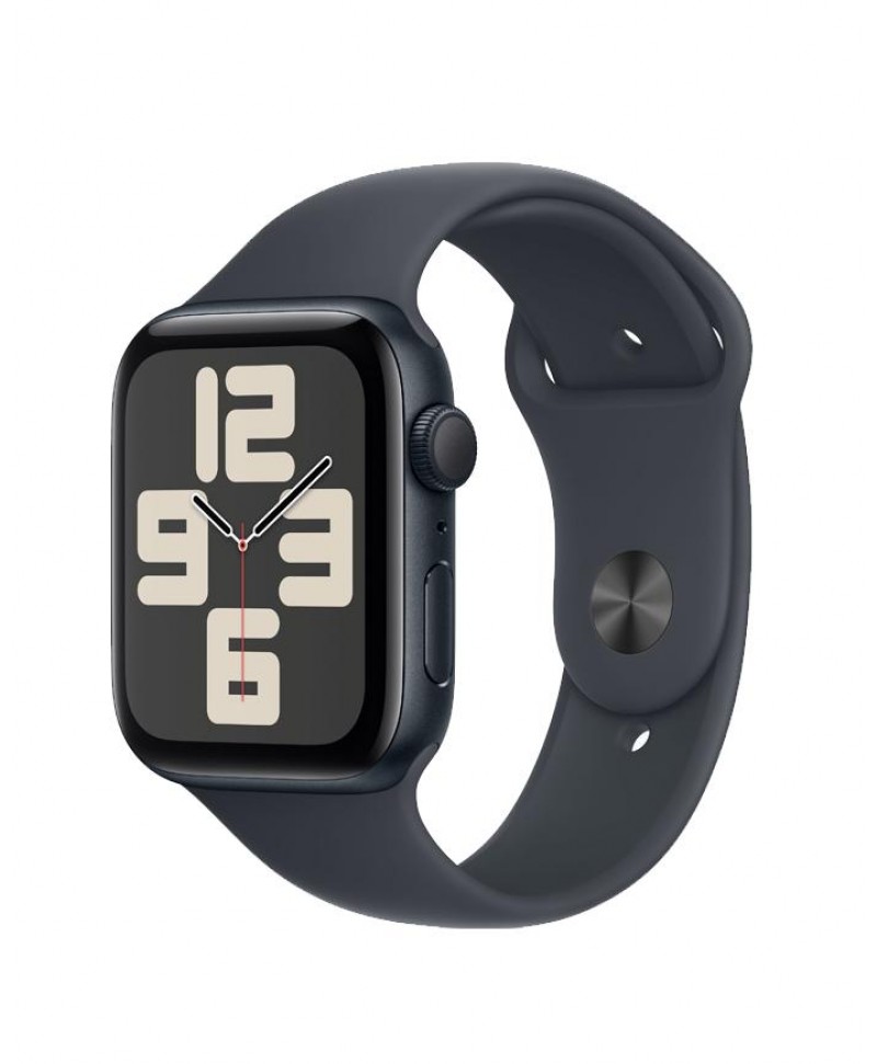 Apple Watch SE 2nd Gen Midnight Aluminum Case with Midnight Sport Band (44mm GPS)