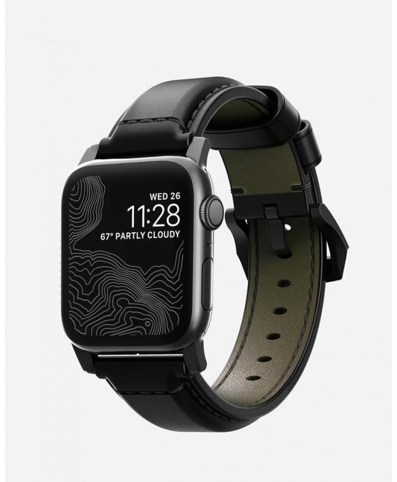 Cordovan leather shop apple watch strap