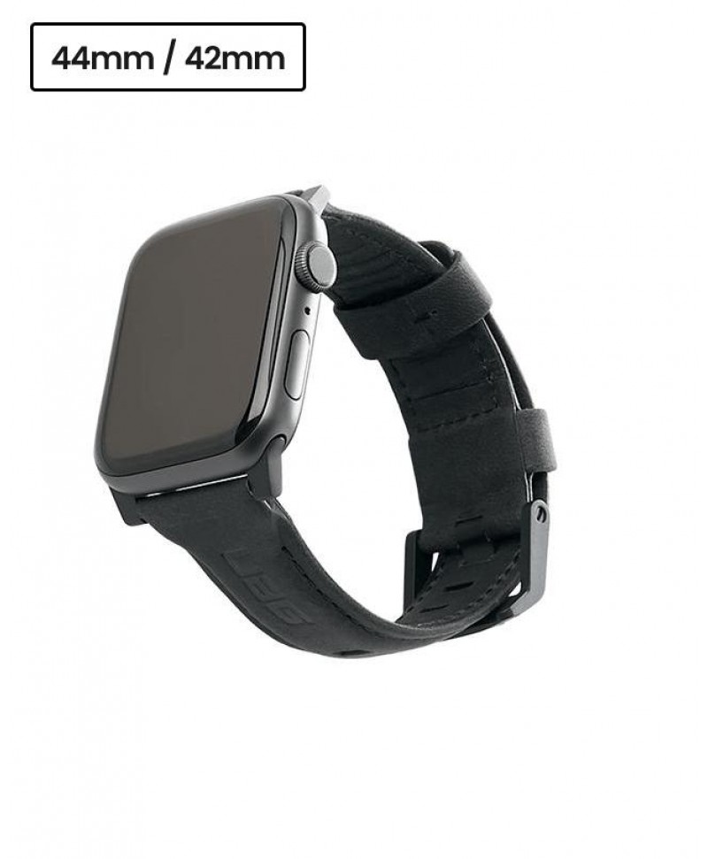 Buy UAG Leather Watch Strap for Apple Watch 44mm 42mm MOBY