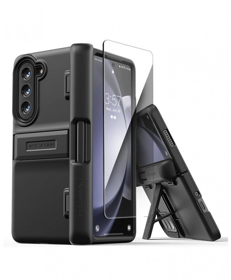VRS Design Galaxy Z Fold 5 5G Case Quick Stand Modern S-Pen