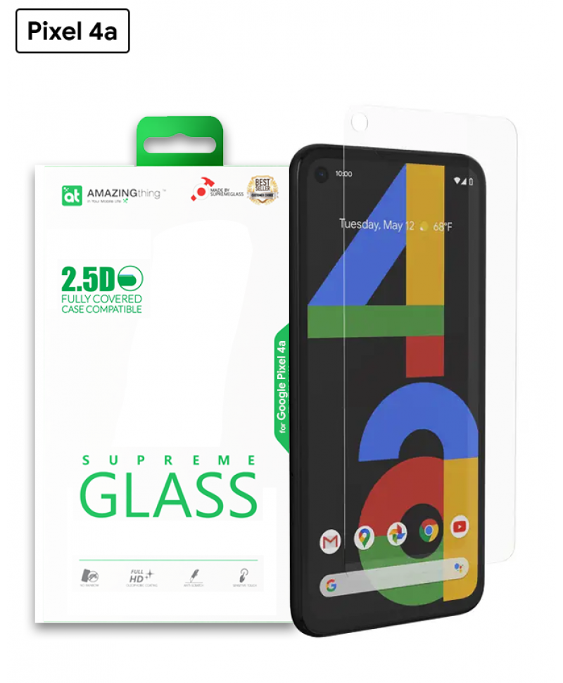 AMAZINGthing Google Pixel 4a SupremeGlass Protector