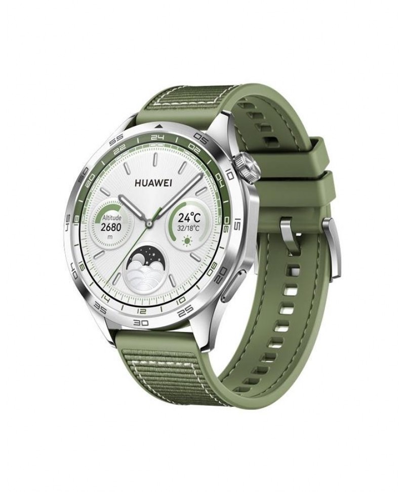 Buy HUAWEI Watch GT 4 Classic 46mm Green Woven MOBY Singapore