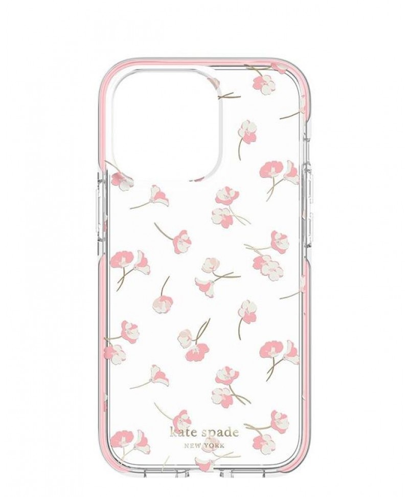 Buy Kate Spade iPhone 13 Pro Case Defensive Hardshell (Falling Poppies) |  MOBY Singapore
