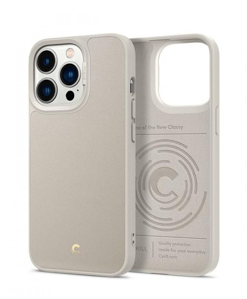 CYRILL iPhone 13 Pro Case Kajuk (Cream)
