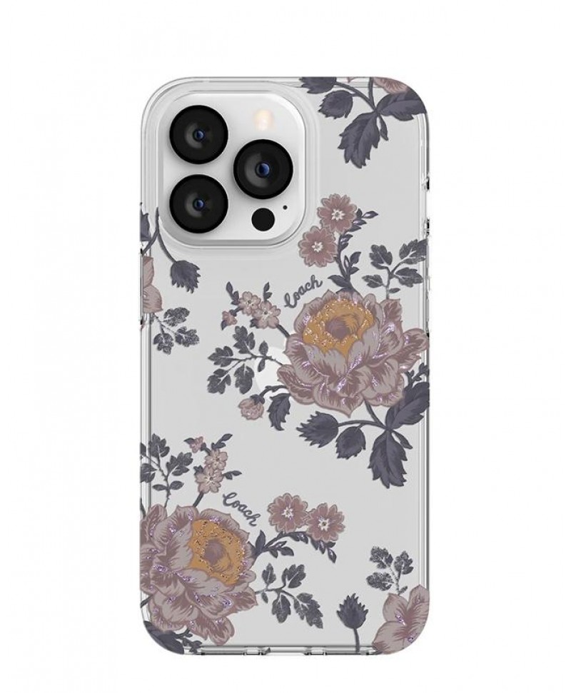 Buy Coach iPhone 13 Pro Protective Case (Moody Floral) | MOBY Singapore