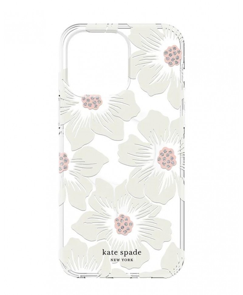 Buy Kate Spade iPhone 14 Pro Max Case Hardshell MagSafe (Hollyhock Floral)  | MOBY Singapore