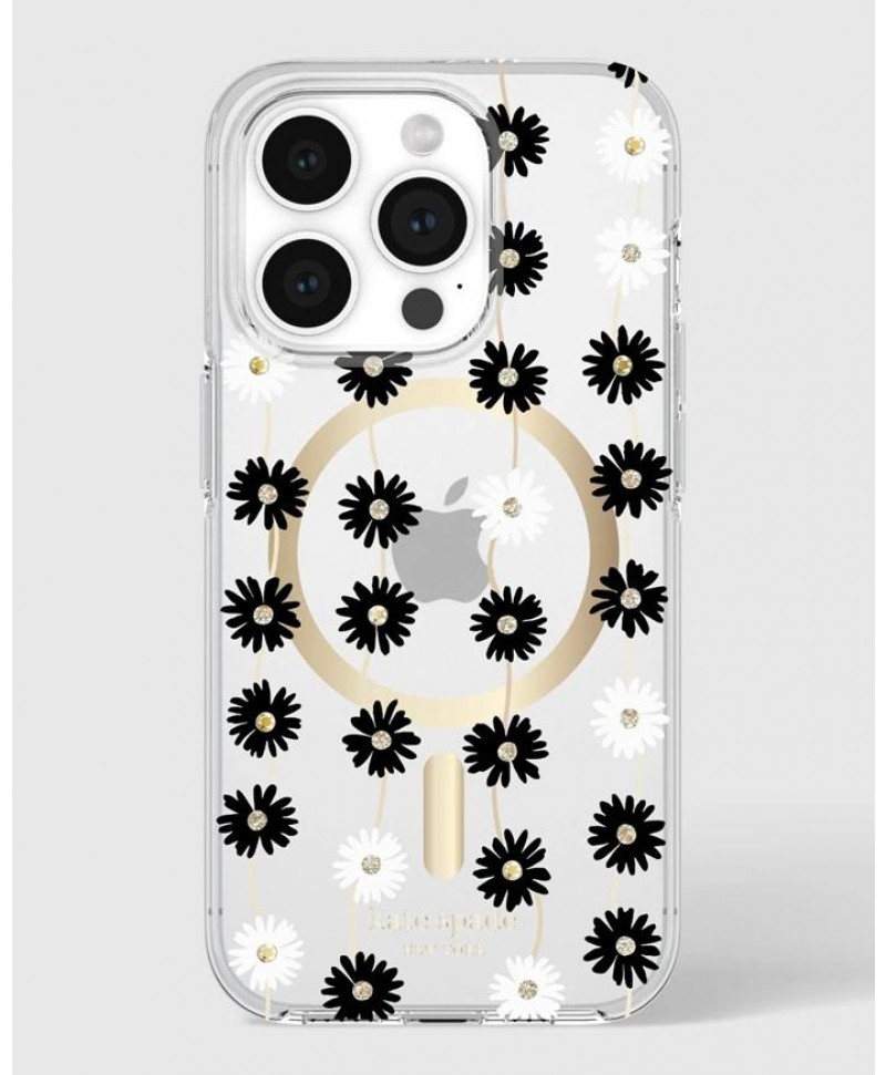 Kate Spade iPhone 15 Pro MagSafe Case (Daisy Chain)