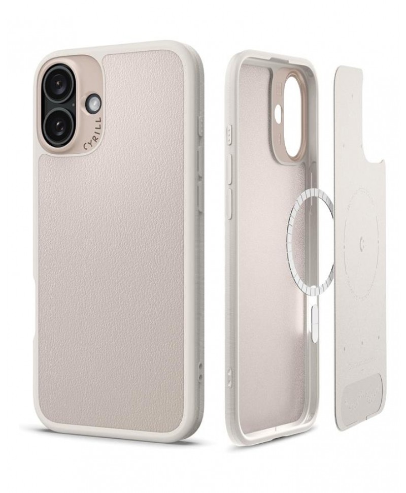 CYRILL iPhone 16 Case Kajuk Mag (Cream)