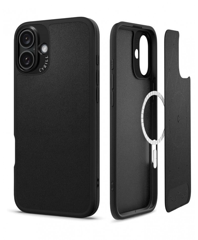 CYRILL iPhone 16 Plus Case Kajuk Mag (Black)