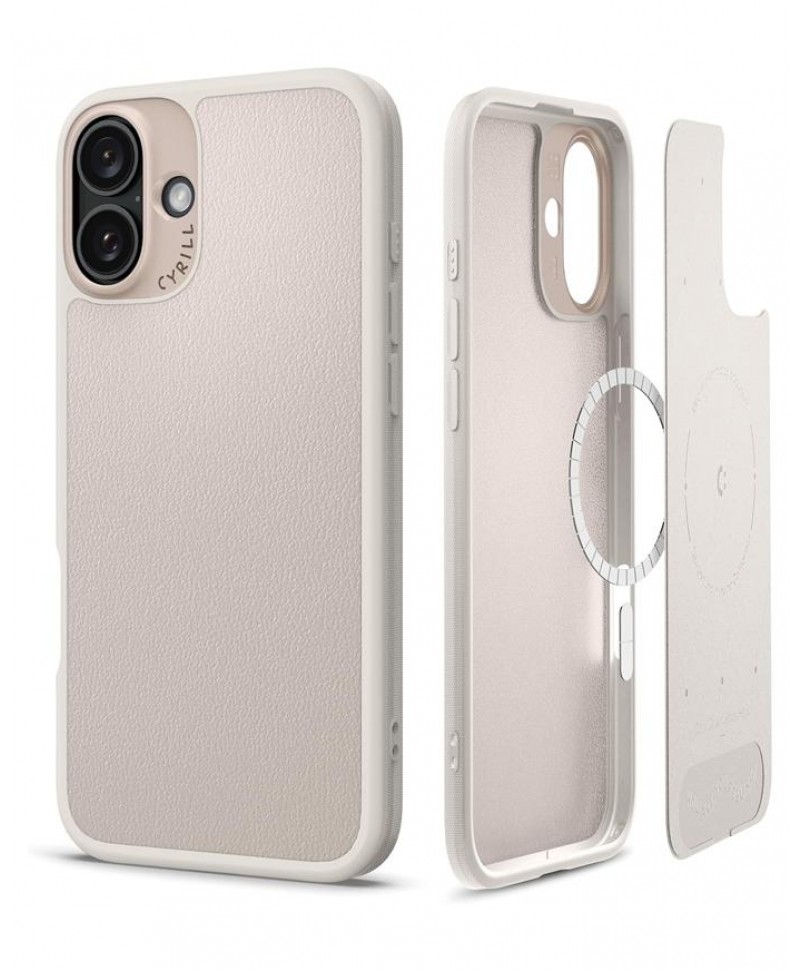 CYRILL iPhone 16 Plus Case Kajuk Mag (Cream)