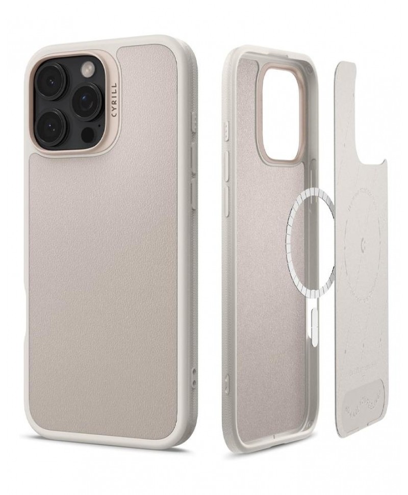 CYRILL iPhone 16 Pro Max Case Kajuk Mag (Cream)