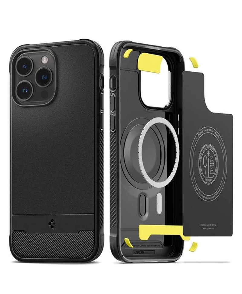 Spigen iPhone 14 Pro Case Rugged Armor (MagFit)