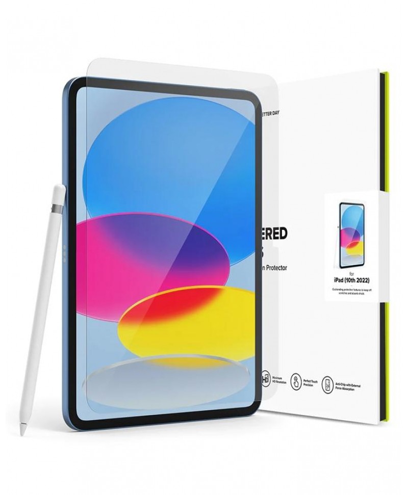 Ringke iPad 10.9 10th Gen Screen Protector - Tempered Glass
