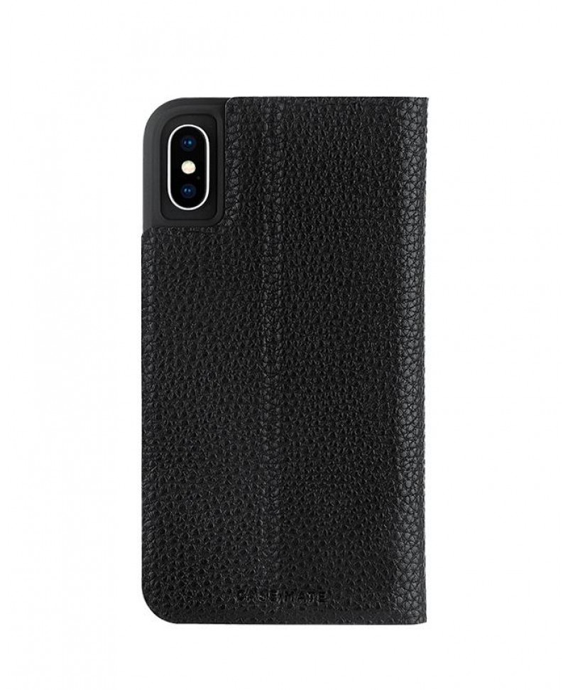 Case-Mate Barely There Folio for iPhone XS / X (Black)