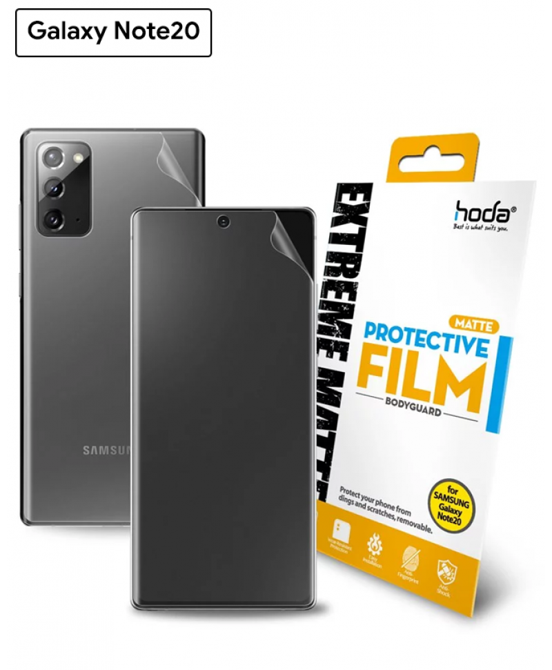 HODA Extreme Protective Film for Galaxy Note 20 (Matte)