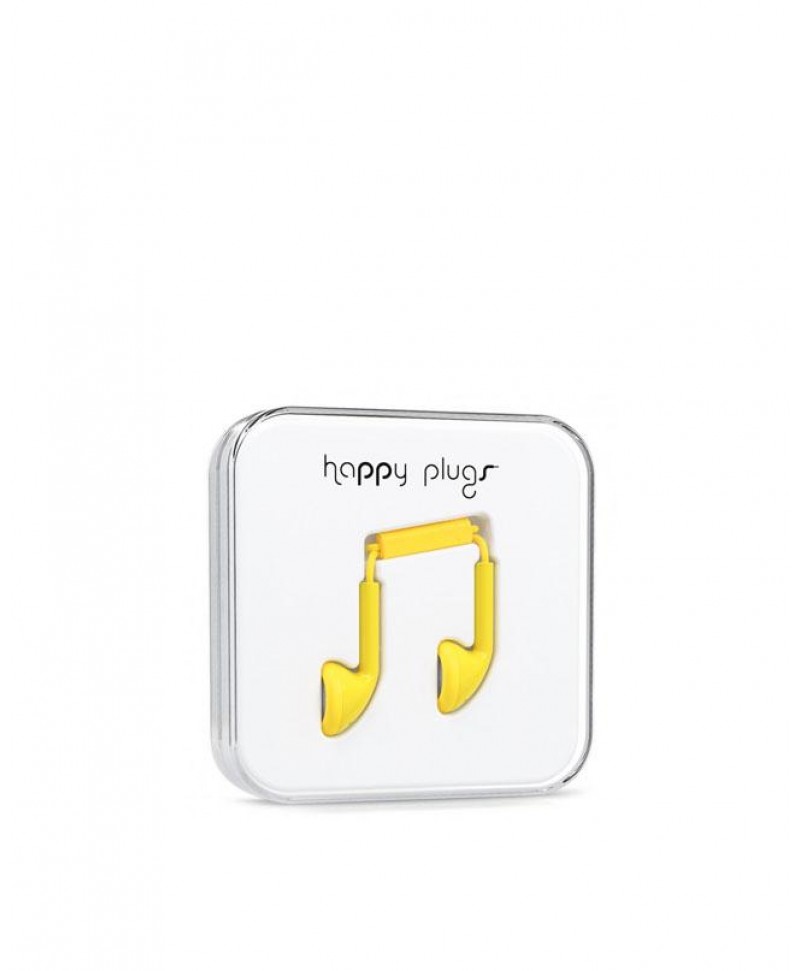 Happy Plugs Earbud (Yellow)