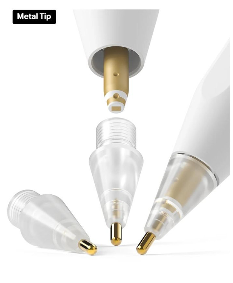 Ringke Apple Pencil Tip - Metal 3-Pack