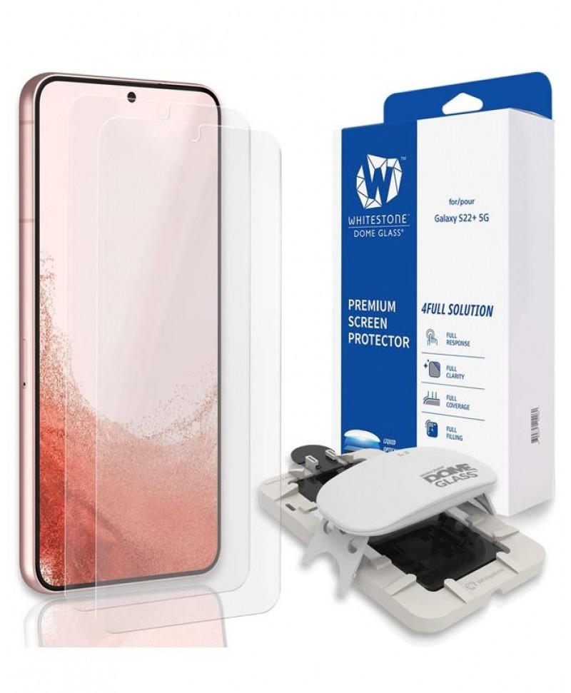 Whitestone Dome Glass for Galaxy S22 Plus (Single Pack)