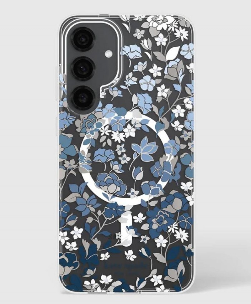 Kate Spade Galaxy S25 Plus MagSafe Case (Flowerbed Blue)