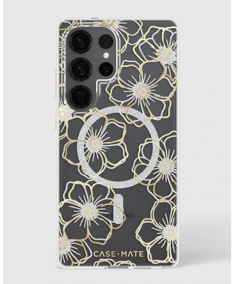 Case-Mate Galaxy S25 Ultra Case with Magnet (Floral Gems)
