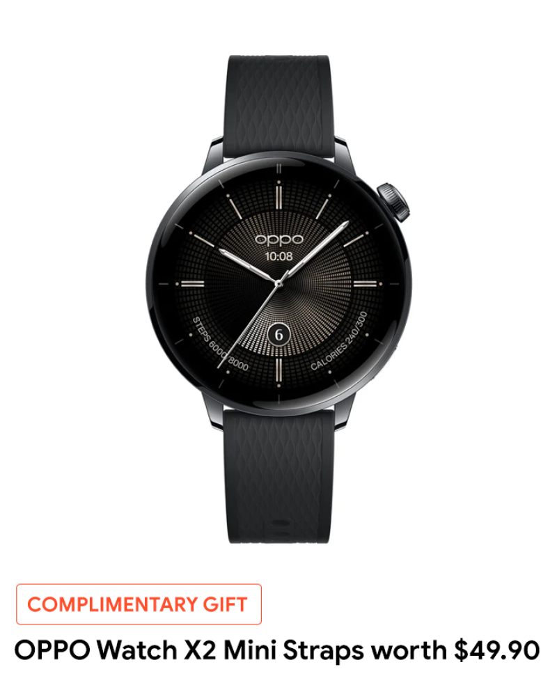 OPPO Watch X2 Mini (Nebula Black)