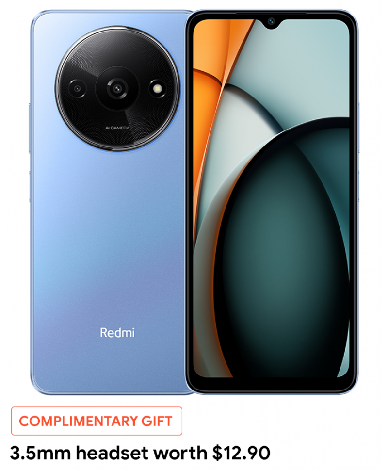 Buy Xiaomi Redmi A3 4GB/128GB | MOBY Singapore