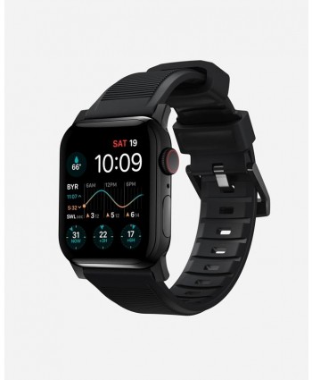 Nomad Rugged Band for Apple Watch 41mm / 40mm / 38mm (Black Hardware)