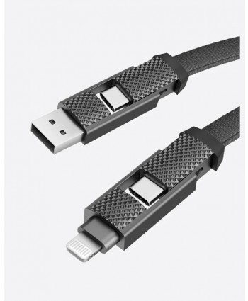 Energea 4-in-1 GoCharge AluCable 1.0m