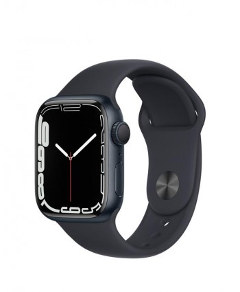 Apple Watch Series 7 Midnight Aluminum Case with Midnight Sport Band (41mm GPS)