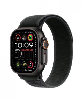 Apple Watch Ultra 2 Black with Black Trail Loop (49mm GPS + Cellular)