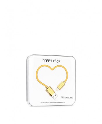 Happy Plugs Charge + Sync Cable (Gold)