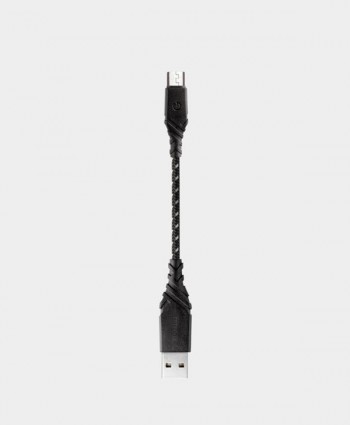 Energea DuraGlitz USB-A to Micro USB Cable (18CM)