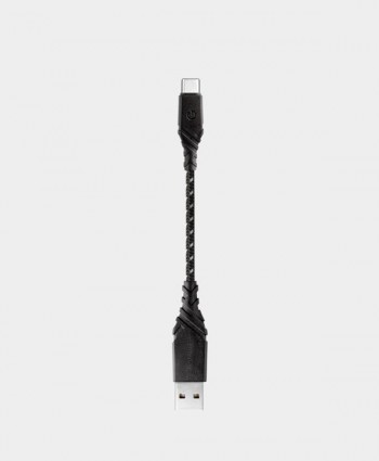 Energea DuraGlitz USB-A to USB-C Cable (18CM)