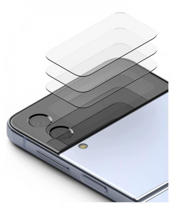 Ringke Galaxy Z Flip 4 Cover Display Tempered Glass (3-Pack)