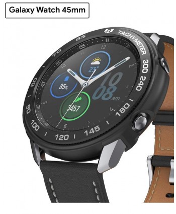 Ringke Air Sports Black + Bezel Styling Combo for Galaxy Watch 3 45mm