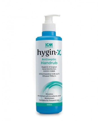 ICM Pharma Hygin-X Antiseptic Handrub (500ml)