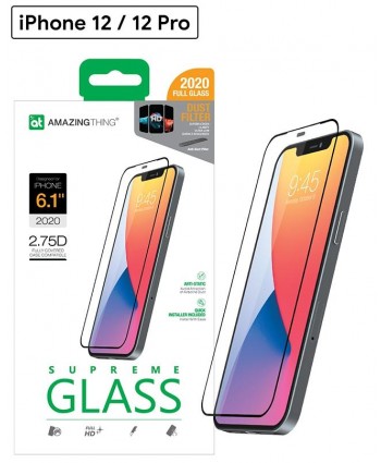 AMAZINGthing 2.75D Tempered Glass for iPhone 12 / 12 Pro