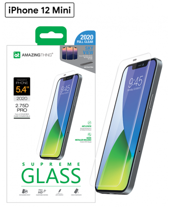 AMAZINGthing 2.75D Sky View Tempered Glass for iPhone 12 Mini