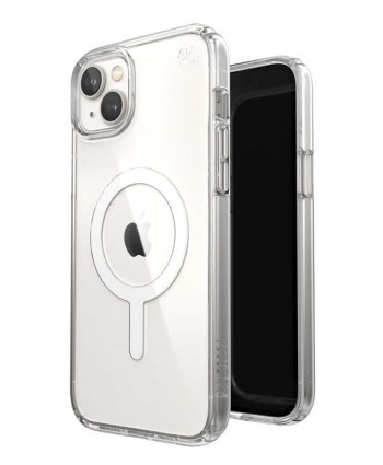 Speck iPhone 14 Plus case Presidio Perfect-Clear MagSafe