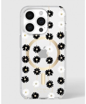 Kate Spade iPhone 15 Pro MagSafe Case (Daisy Chain)