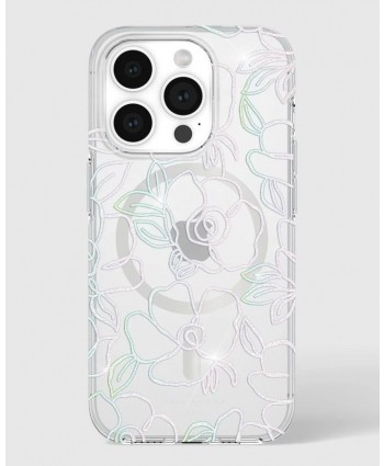 Kate Spade iPhone 15 Pro MagSafe Case (Modern Floral)