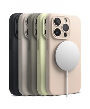 Ringke iPhone 15 Pro Case - Silicone Magnetic