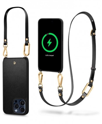 CYRILL iPhone 15 Pro Case Classic Charm Mag (Black)