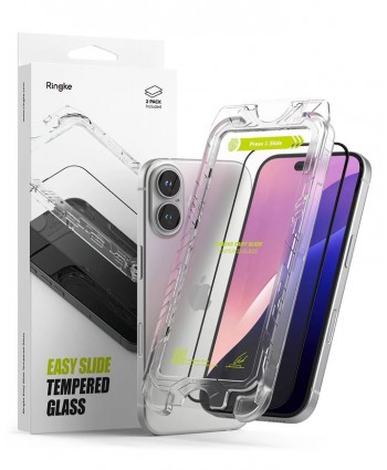 Ringke iPhone 16 Pro Max Tempered Glass - Clear (2-Pack)