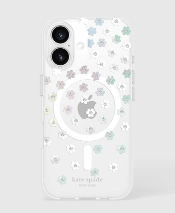 Kate Spade iPhone 16 MagSafe Case (Scattered Flowers)