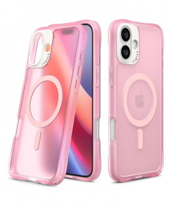 CYRILL iPhone 16 Case UltraSheer Mag (Pink)