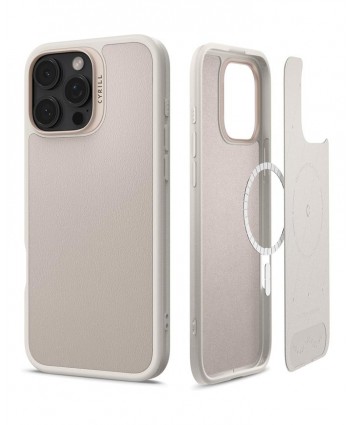 CYRILL iPhone 16 Pro Case Kajuk Mag (Cream)
