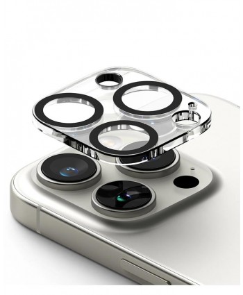 Ringke iPhone 16 Pro / 16 Pro Max Camera Protector Glass (2 Pack)