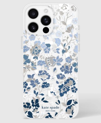 Kate Spade iPhone 16 Pro Max MagSafe Case (Flowerbed Blue)