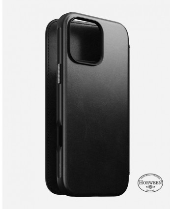Nomad iPhone 16 Pro Max Modern Leather MagSafe Folio | Horween®